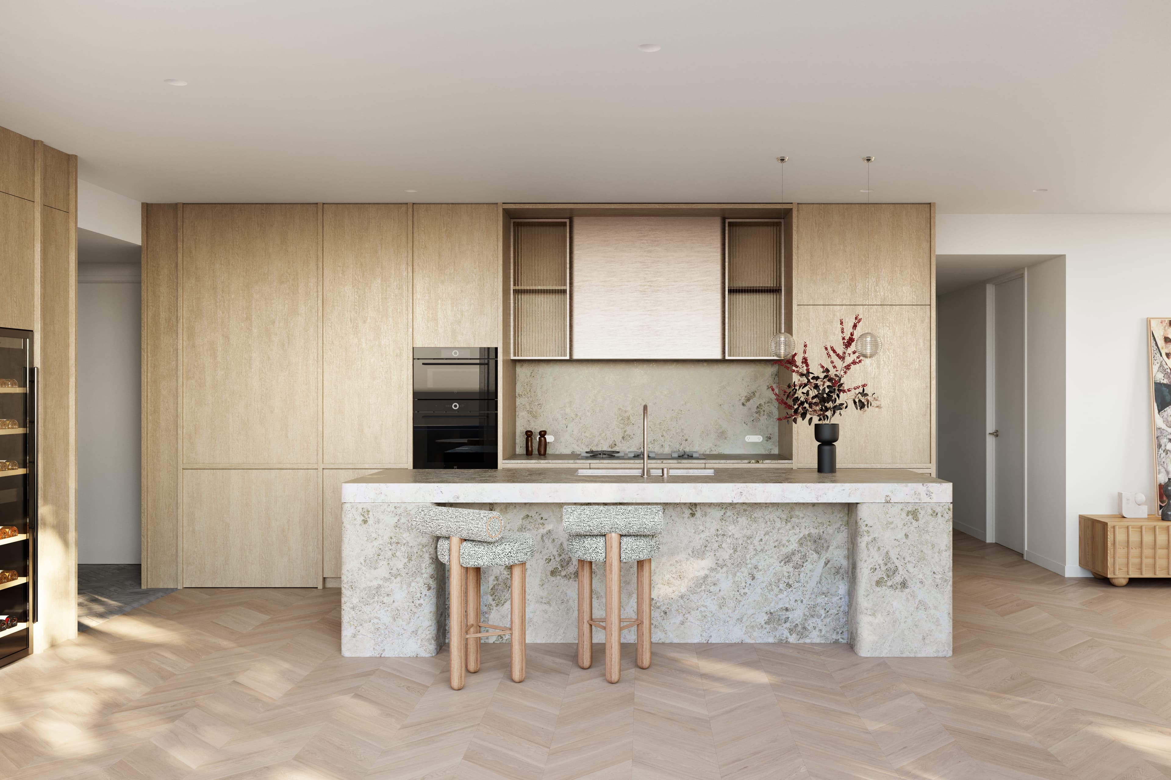 Unit 201b Kitchen