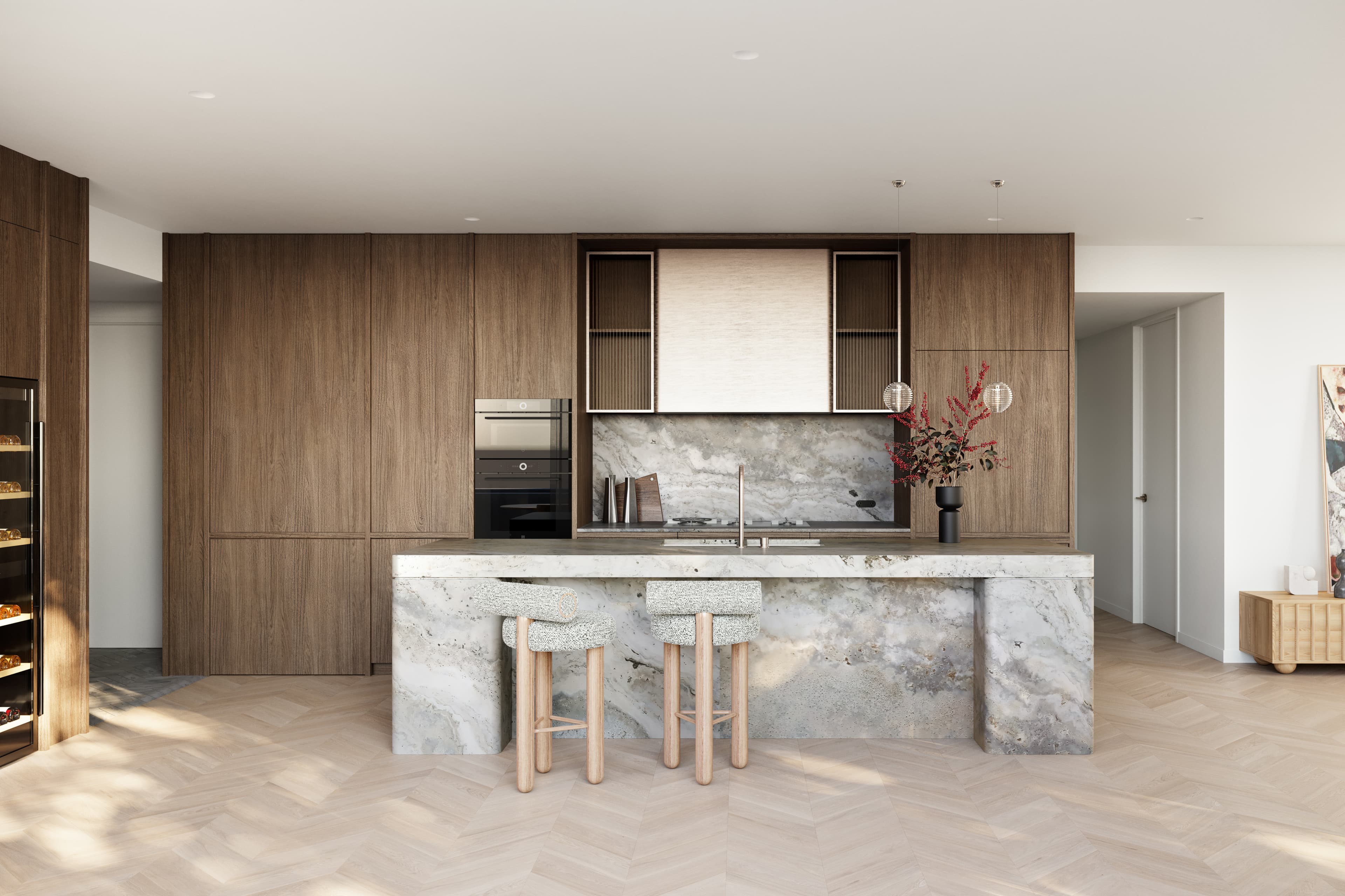 Unit 201 Kitchen