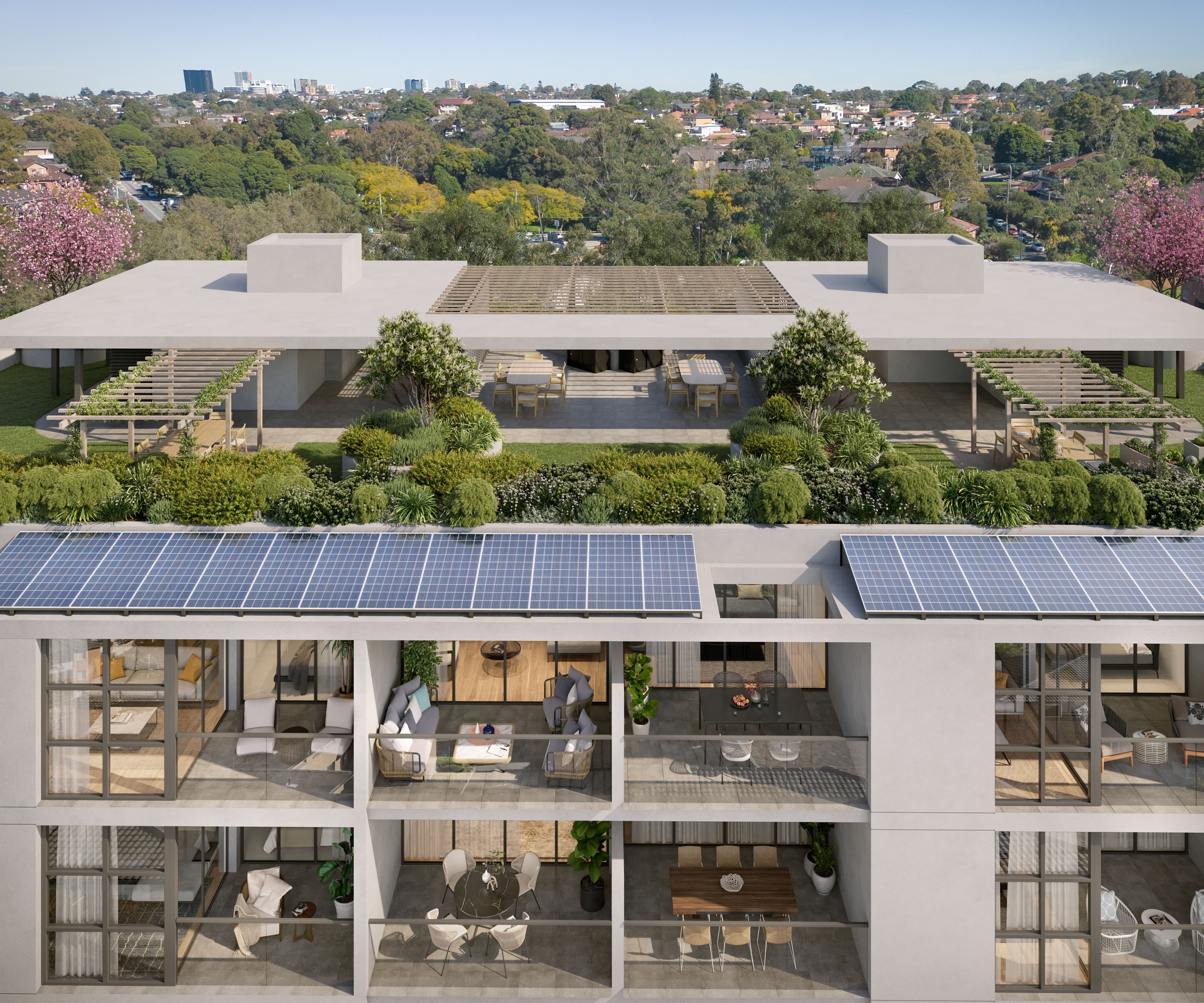 Rear rooftop