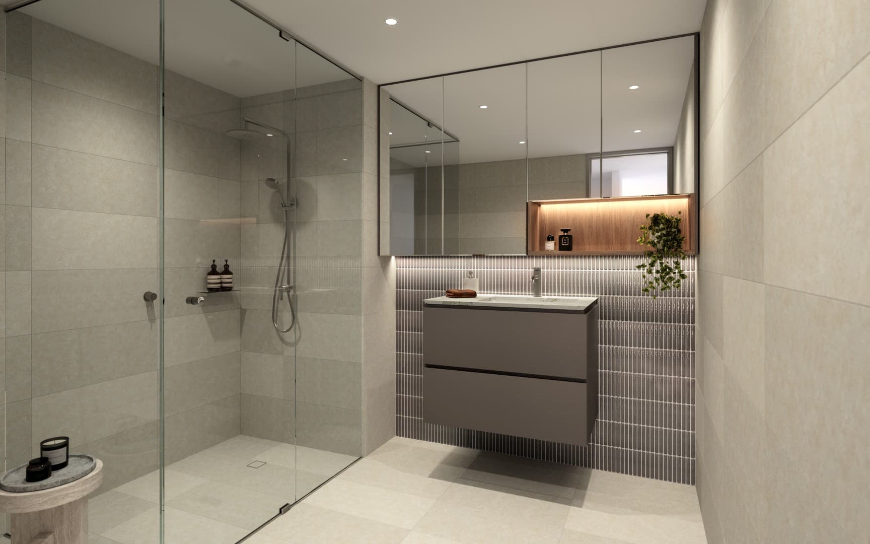 2 bedroom D7.02W bathroom (dark palette)
