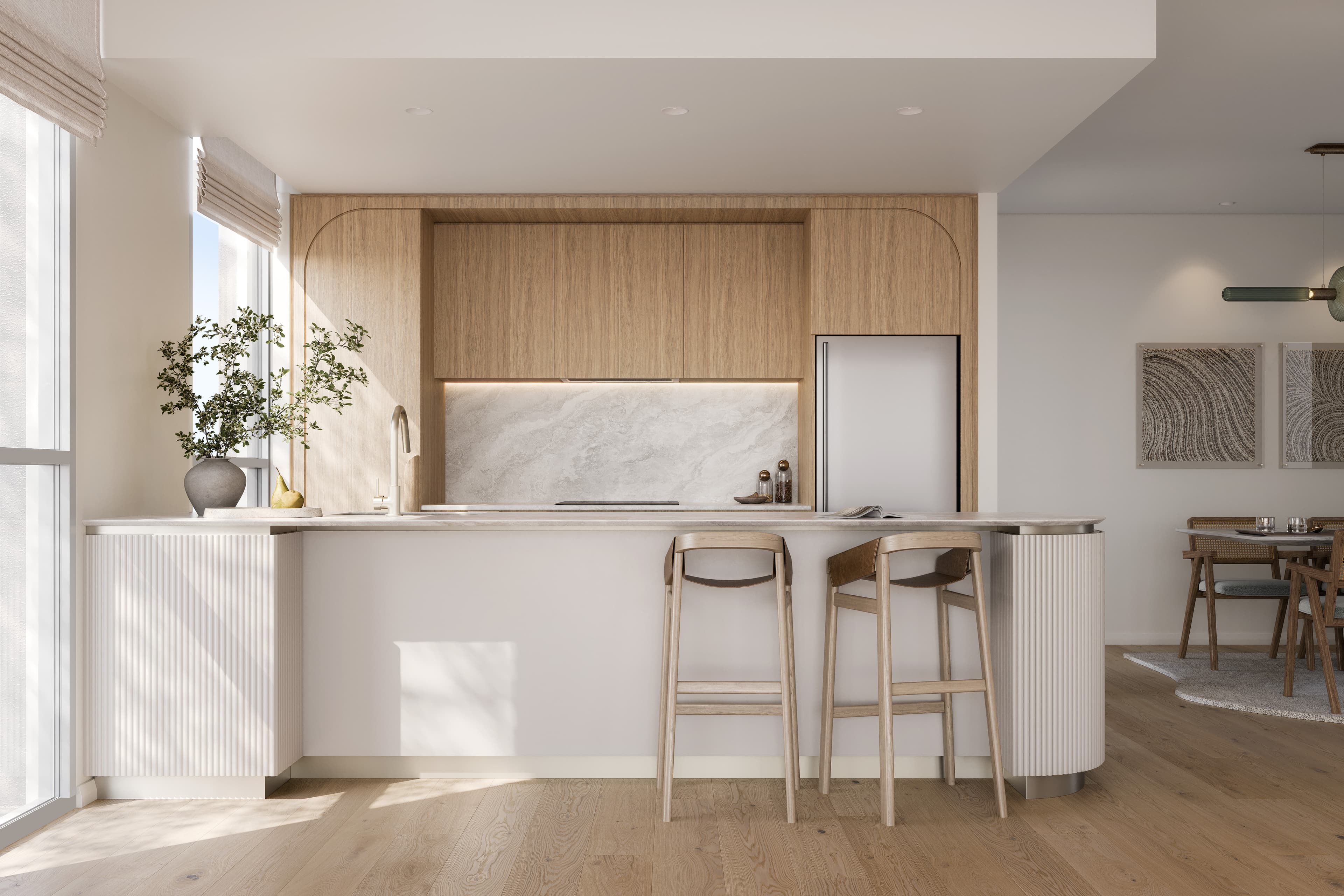 3 bed kitchen (horizon scheme)