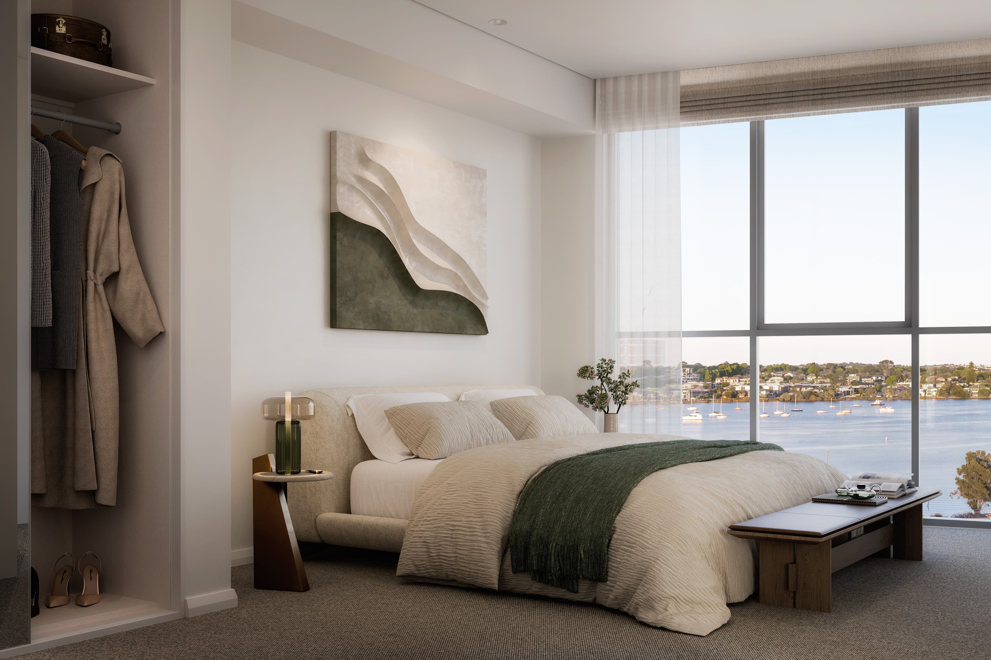 3 bed bedroom