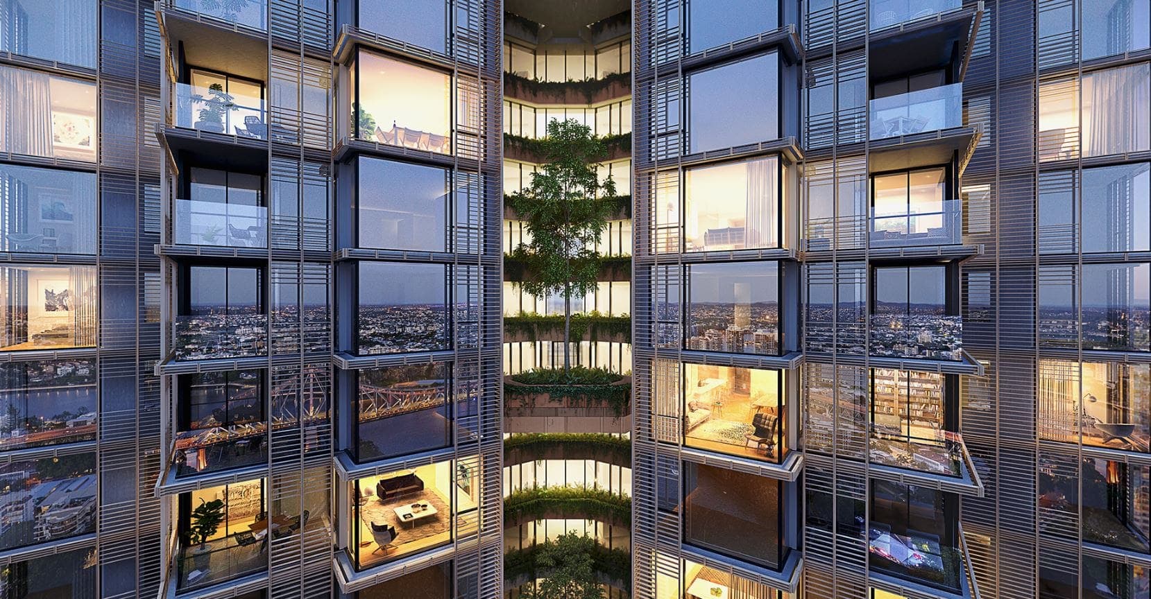 Urban Living meets Subtropical Nature - 443 Queen Street Brisbane