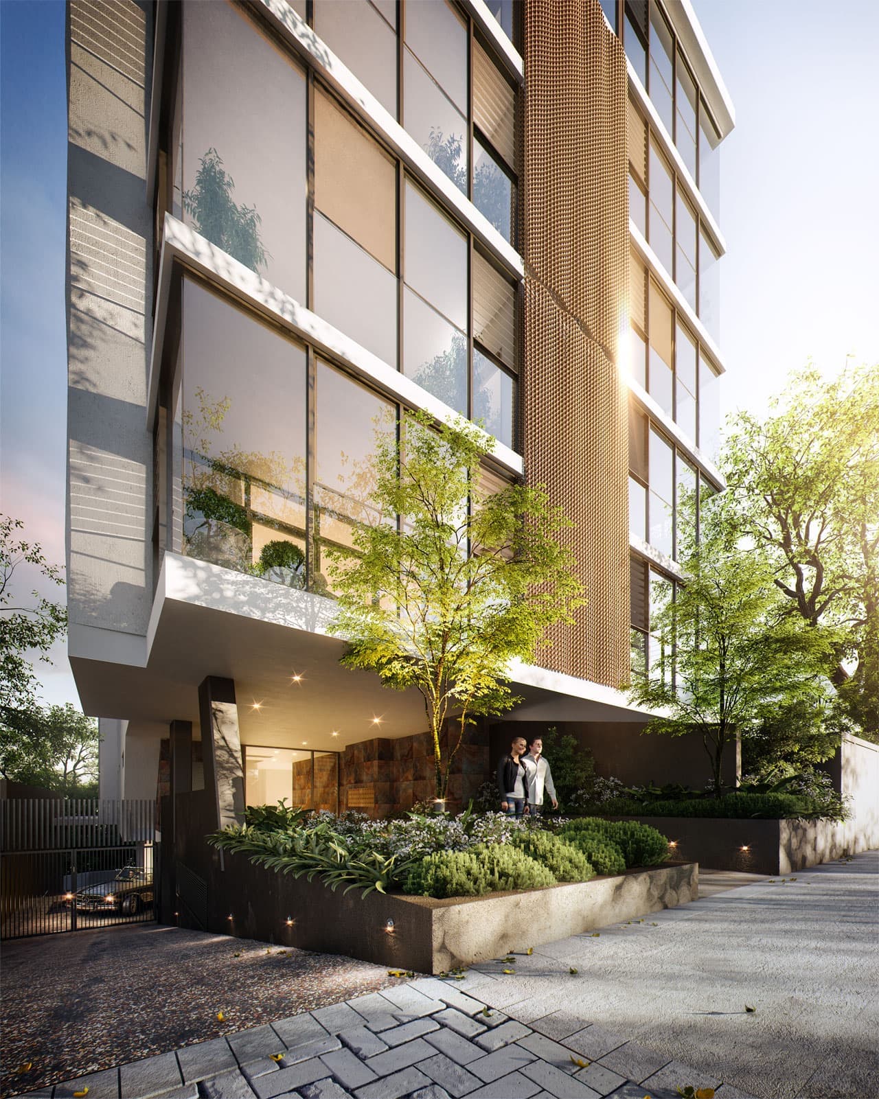 The exclusive and conclusive Mount Street residential development.